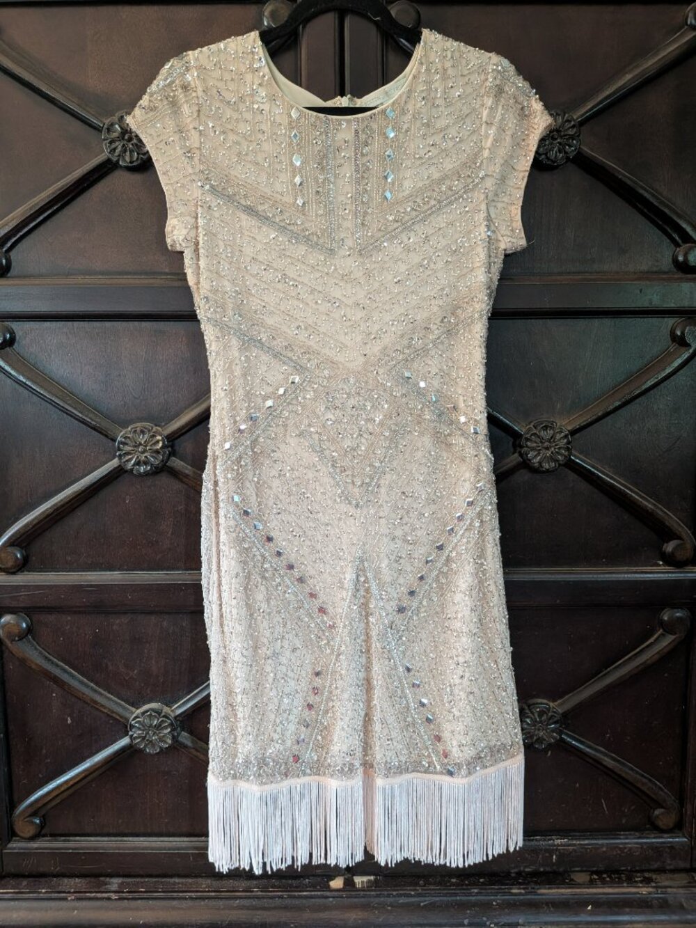 Sequin cocktail party dress
